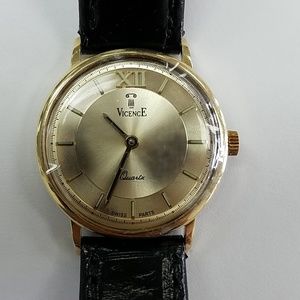VINCENT Quartz 14k case only Italy